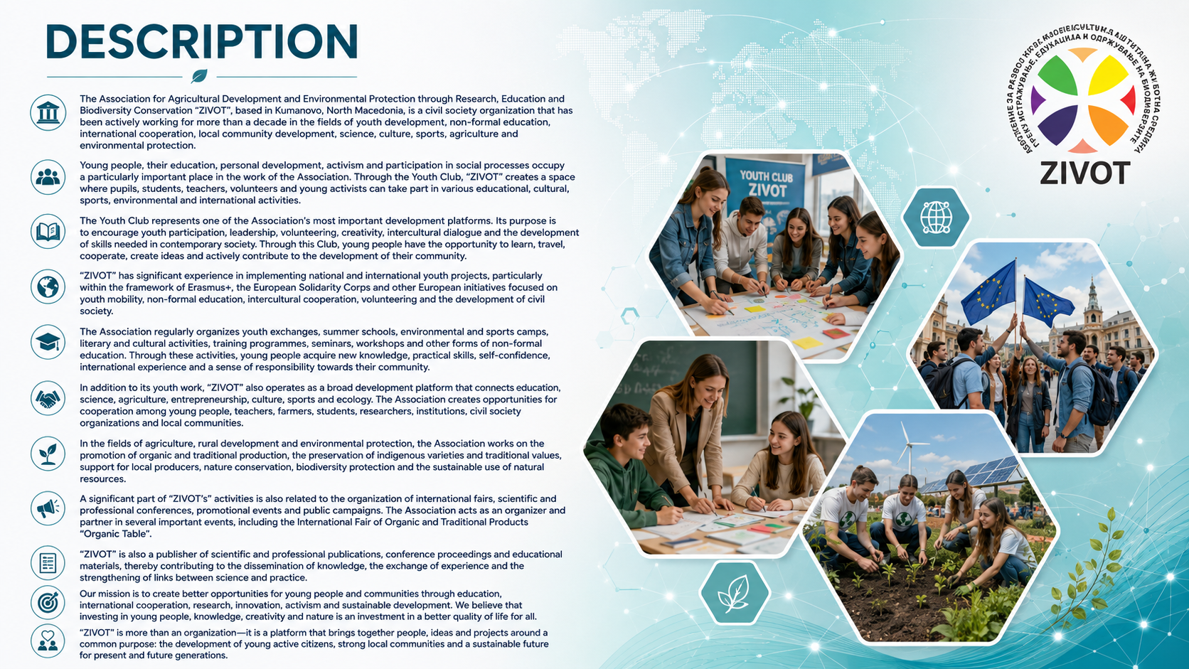 Description — Association ZIVOT