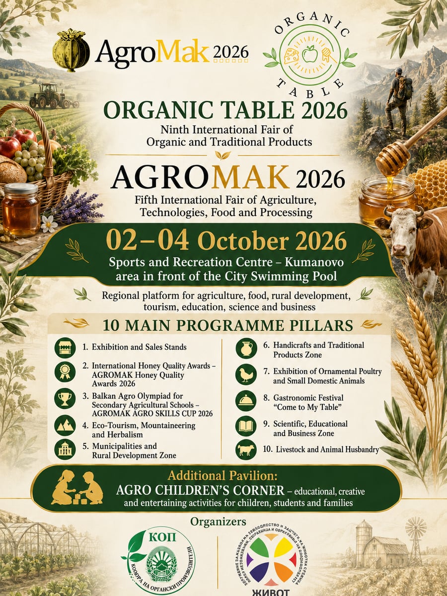Organic Table 2026 · AGROMAK 2026
